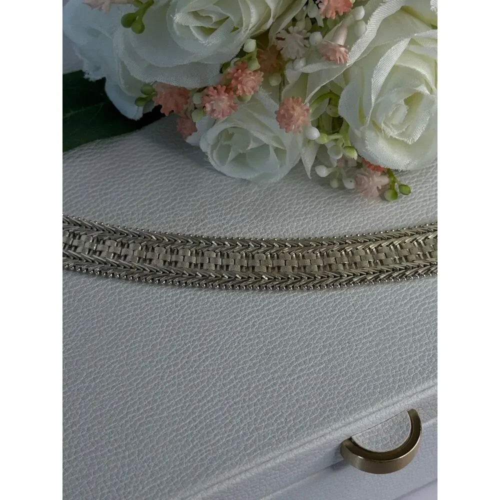 Elegant Italy Milor 925 Sterling Silver Bracelet Length 8 Inch
